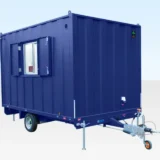 12ft x 7ft6in Steel Mobile Anti-Vandal Office